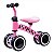 Bicicleta Equilíbrio Andador Sem Pedal - Rosa - 7625 - Zippy Toys - Imagem 1