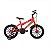 Bicicleta Infantil Aro 16  - Max Force - Laranja Neon - 101017 - Status Bike - Imagem 1