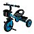 Triciclo Infantil Com Cestinha + Buzina - Azul -  7627 -  Zippy Toys - Imagem 1
