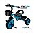 Triciclo Infantil Com Cestinha + Buzina - Azul -  7627 -  Zippy Toys - Imagem 4