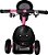 Triciclo Infantil Com Cestinha + Buzina - Rosa -  7628 - Zippy Toys - Imagem 3