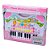 Piano Musical Infantil - Animais - Rosa - 6408 - Braskit - Imagem 4