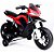 Moto Elétrica Vermelha Esporte - 684 -  Bang Toys - Imagem 1