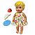 Boneca Little Mommy Loira - Vamos Brincar Piquenique  - GXT00 - Mattel - Imagem 1