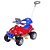 Quadriciclo Pedal Toys com Som e Luz - Vermelho - 9400 - Magic Toys - Imagem 1