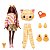 Boneca Barbie Cutie Reval Gatinho - Com 10 Surpresas - HHG18 - Mattel - Imagem 2