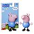 Boneco Peppa Pig - Geoge Pig Articulado 13cm - F6159 - Hasbro - Imagem 1
