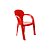 Conjunto Mesa e Cadeira Infantil Lisa - Vermelho - 47/148- Usual Utilidades - Imagem 2