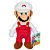 Pelúcia Super Mario - 23 cm  - Mario De Fogo - 3131 - Candide - Imagem 1