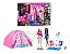 Boneca Barbie - Acampamento Com Barraca + 2 Bonecas - HGC18 - Mattel - Imagem 1