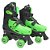 Patins Roller Ajustável – Verde e Preto - DMR5854 M - Tamanho: M (33-36) - Dm Toys - Imagem 1