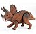 Dinossauro - Diver Dinos - Triceratops - 8195 - Divertoys - Imagem 2