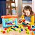 Caixa Blocos de Montar - 100 peças - Mega Blocks Júnior Builders - GJD21 - Mattel - Imagem 3
