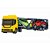 Caminhão Cegonha Miniatura + 2 Carrinhos - 486 - Bs Toys - Imagem 3