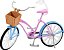 Boneca Barbie com Bicicleta Articulada  - HBY28 - Mattel - Imagem 6