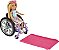 Barbie Chelsea com Cadeira de Rodas - HGP29 - Mattel - Imagem 6