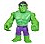Boneco Hulk 10 cm - Marvel Spidey And His - Amazing Friends Herói - F3996 - Hasbro - Imagem 1
