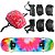Skate Semi Profissional + Kit Proteção Completo - Estampa Colorido - 4120 - Bel Fix - Imagem 1