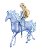 Princesa Disney - Elsa e Cavalo Nokk - Frozen 2 - HLW58 - Mattel - Imagem 1