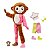 Boneca Barbie Cutie Reveal - Selva - Macaco - Com 10 Surpresas - HKP97 - Mattel - Imagem 2