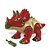 Triceratops Vermelho - Com Som - 4176 - Maral - Imagem 1