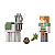 Minecraft  - Figuras Articuladas - Alex e Lhama  - GTT53 - Mattel - Imagem 3