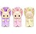 Conjunto Sylvanian Families Hora Do Banho - Trigemeos -  5707 - Epoch - Imagem 2