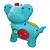 Amiguinho Comilão Elefante - Azul  - 421 -Mercotoy - Imagem 2