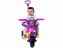 Triciclo de Passeio/Pedal com Empurrador - Dog Rosa -BQ0513M - Kendy - Imagem 3