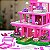 Barbie MEGA Construction  A Casa Dos Sonhos - 1795 Peças - HPH26 - Mattel - Imagem 2