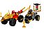 Lego Ninjago - Batalha De Carro e Moto De Kai e Ras - 103 Peças -  171789 - Lego - Imagem 2