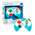 Controle Infantil Azul - Meu Primeiro Controle de Videogame - Luz e Som - BR1643 - Multikids - Imagem 1
