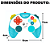 Controle Infantil Azul - Meu Primeiro Controle de Videogame - Luz e Som - BR1643 - Multikids - Imagem 3