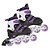 Patins Inline Ajustável Radical Roxo (33/37) - DMR6074 - Dm toys - Imagem 1