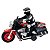 Moto Fricção Pull Back Racing - Com Boneco - DMT6485 - Dm Toys - Imagem 2