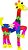 Quebra Cabeça Girafa  MDF - 03369150 - Toy Mix - Imagem 4