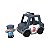 Little People Carro De Polícia - Fisher-Price  - GGT33/GKP63 - Mattel - Imagem 1