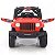 Mini Jipe Elétrico Carro Motorizado - Vermelho - 765 - Bang Toys - Imagem 2