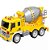 Caminhão Mega Construtor Betoneira - A Fricção Com Luz E Som - 9220 -  Zippy Toys - Imagem 1
