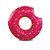 Boia Inflável - Donut Rosquinha Rosa 60cm  - WS6040 - Wellmix - Imagem 2