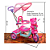 Triciclo Passeio Divertido Ursinho Rosa - DMT5581 - Dm Toys - Imagem 2