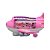 Coleção Bate Volta Avião - Rosa - ZP01116  - Zoop Toys - Imagem 4