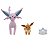 Pokémon Figuras de Ação - Eevee, Espeon e Snom - 2603 - Sunny - Imagem 2