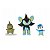 Pokémon Figuras de Ação - Axew, Luxio e Piplup - 2603 - Sunny - Imagem 2