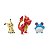 Pokémon Figuras de Ação - Mimikyu, Charmeleon e Marill - 2603 - Sunny - Imagem 2