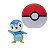 Boneco Pokémon Piplup + Pokébola - 2606 - Sunny - Imagem 3