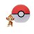 Boneco Pokémon Chimchar + Pokébola - 2606 - Sunny - Imagem 2