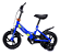Bicicleta Infantil Aro 12 com Rodas de Apoio - Azul - RJC0055 - Elite Imports - Imagem 3