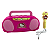 Boombox Karaokê Hello Kitty - 5973 - Candide - Imagem 3