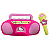Boombox Karaokê Hello Kitty - 5973 - Candide - Imagem 1